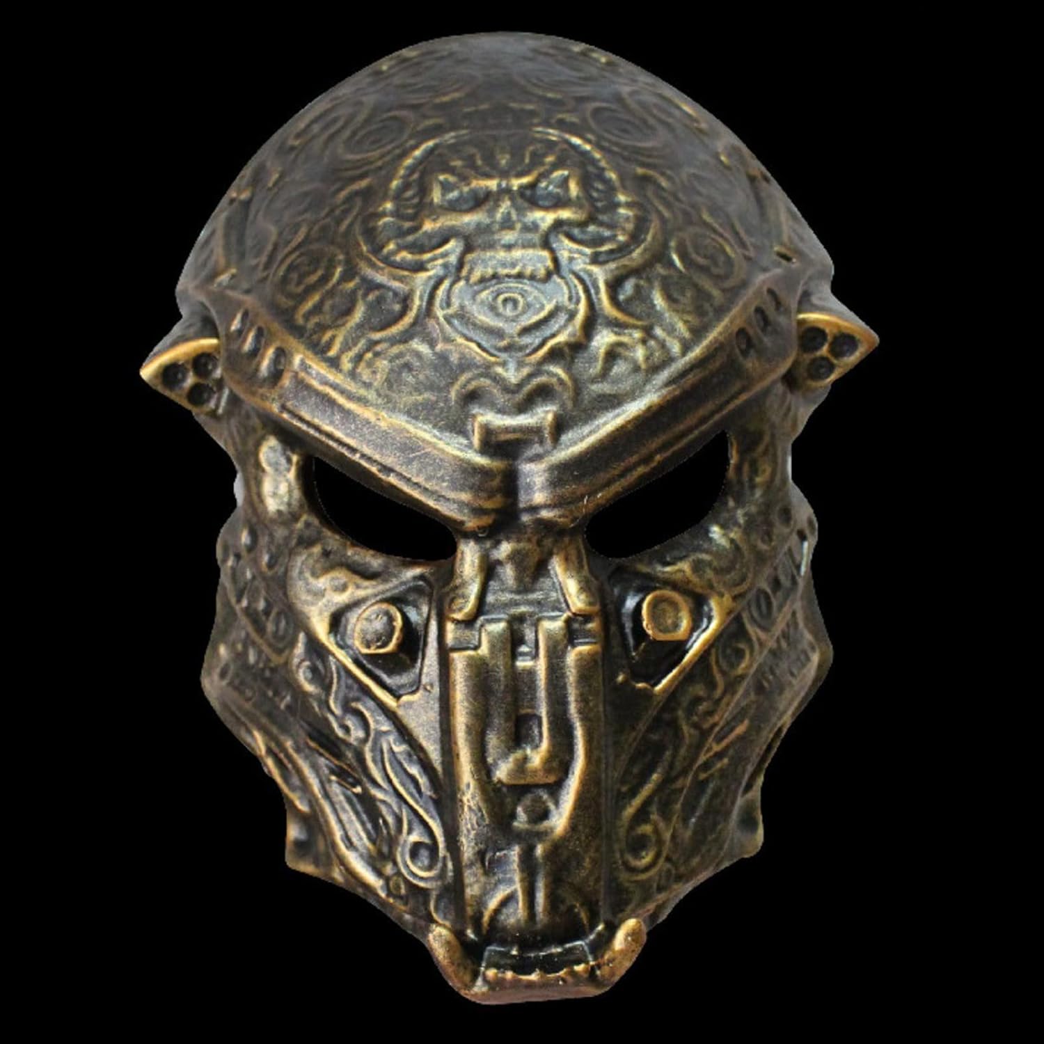 樹脂プレデターコスプレマスク ハロウィンパーティーゲーム